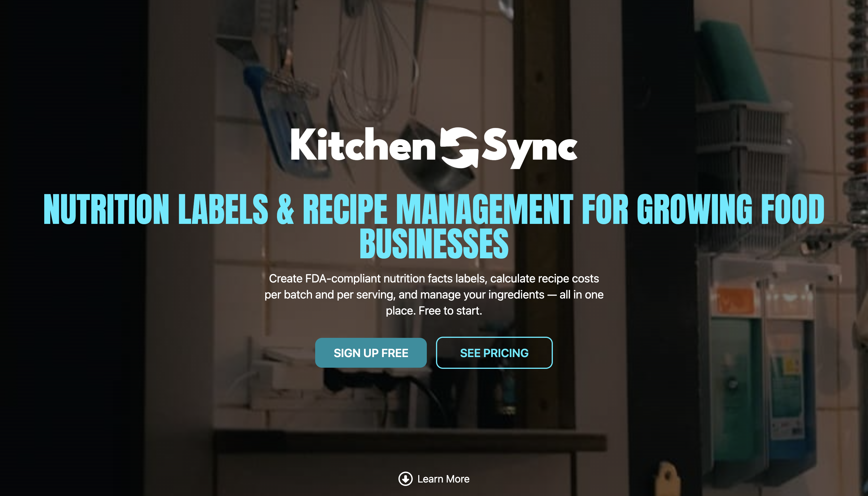 KitchenSync Marketing Site
